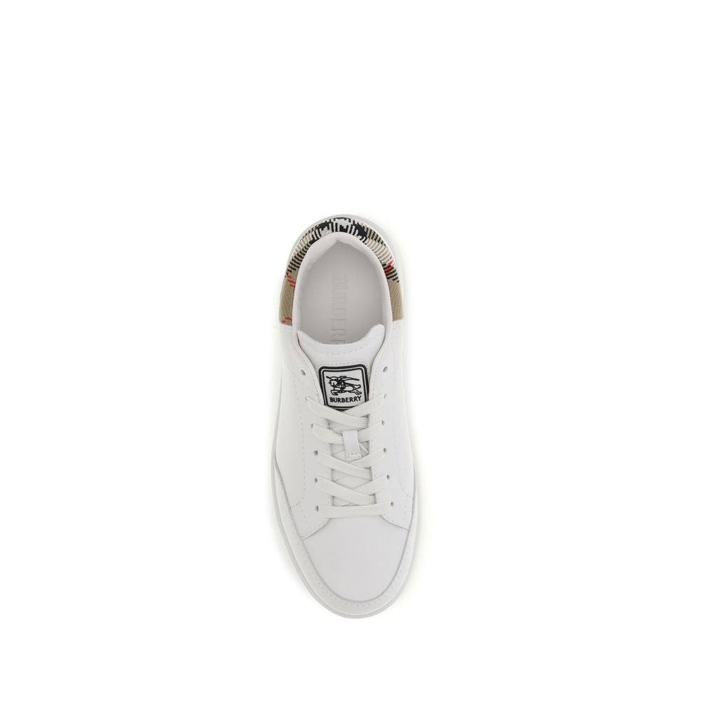 BURBERRY The leather Set Sneakers