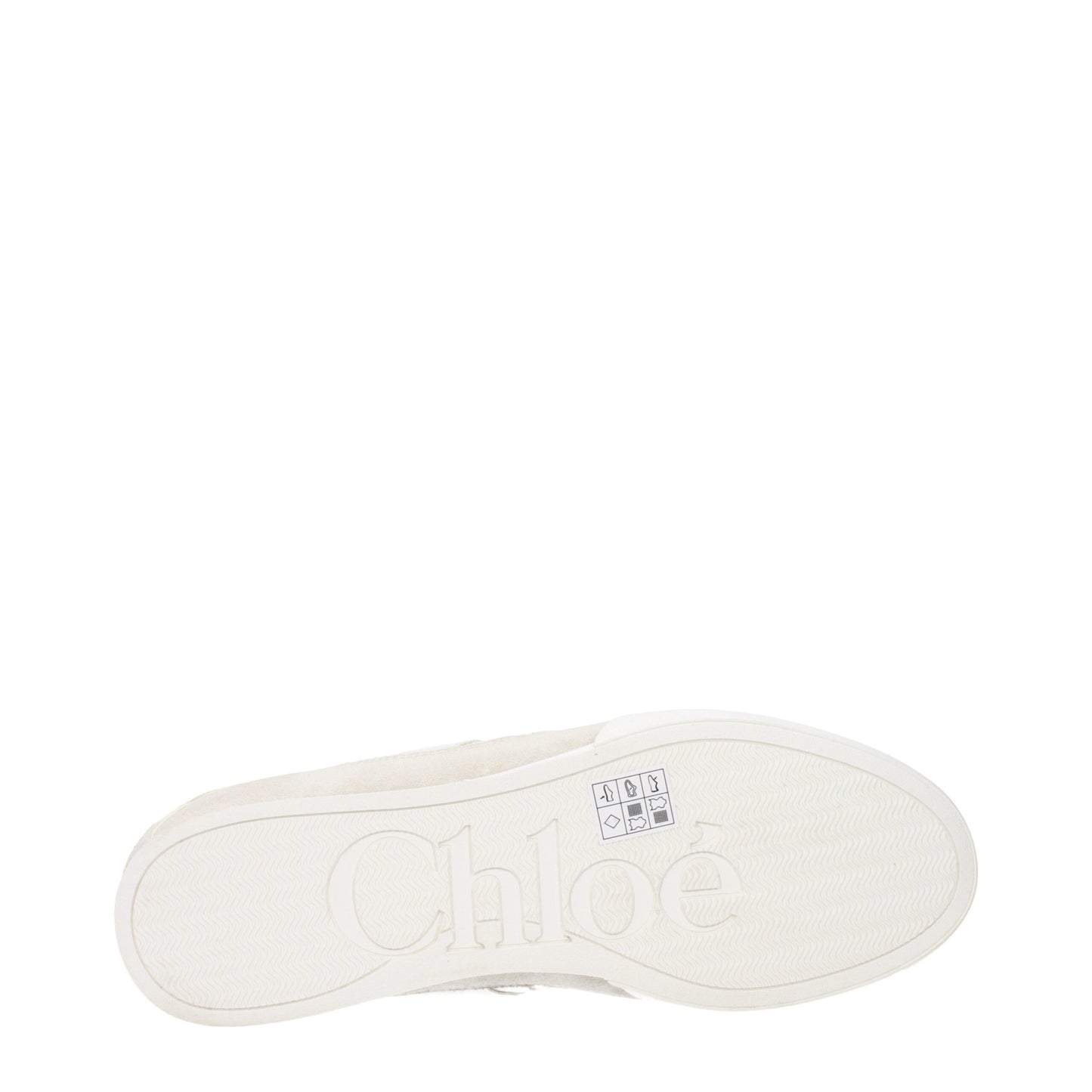 CHLOÉ White Low Top Sneakers