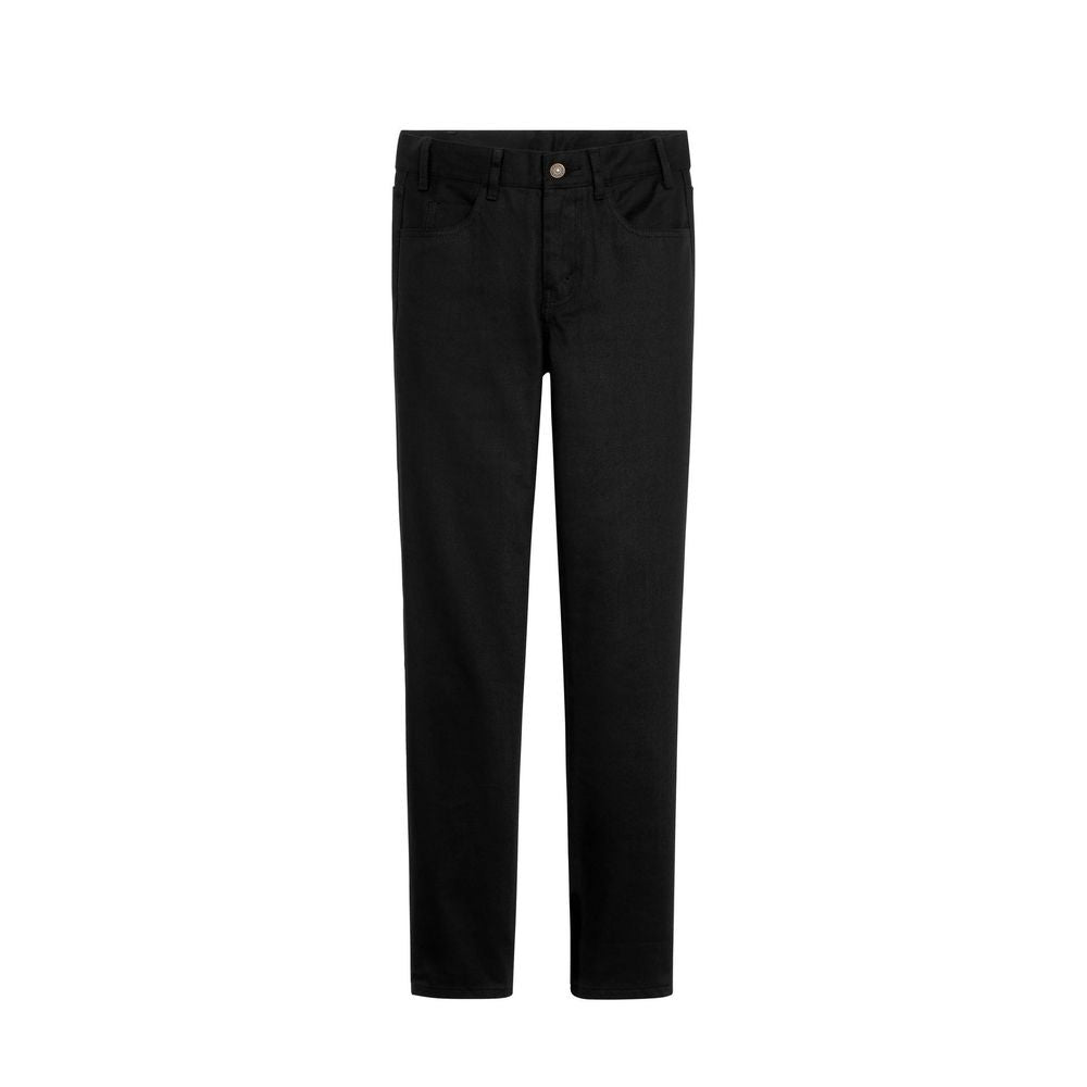 CÉLINE Black Cotton Skinny Jeans