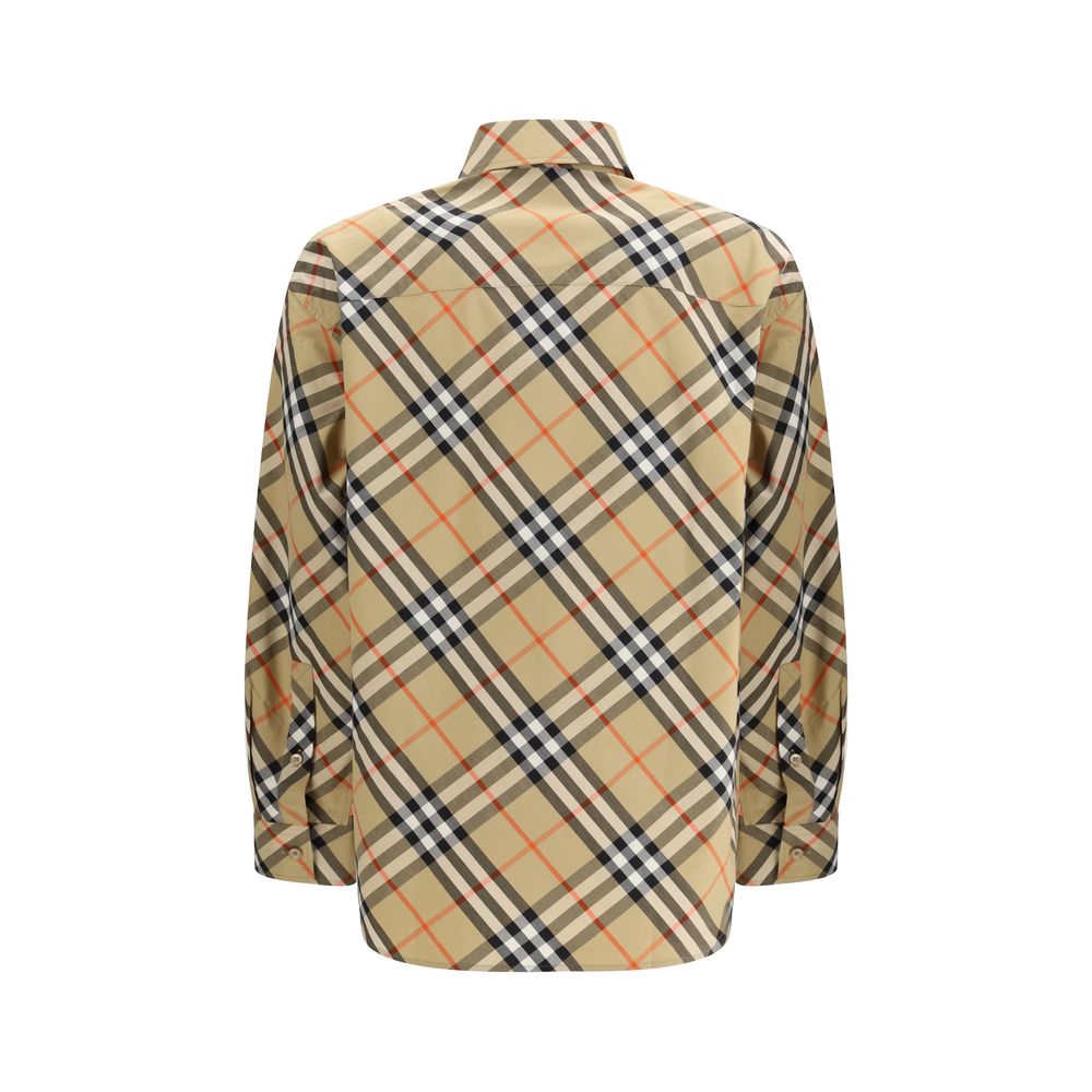 BURBERRY Multicolor Cotton Pattern Shirt