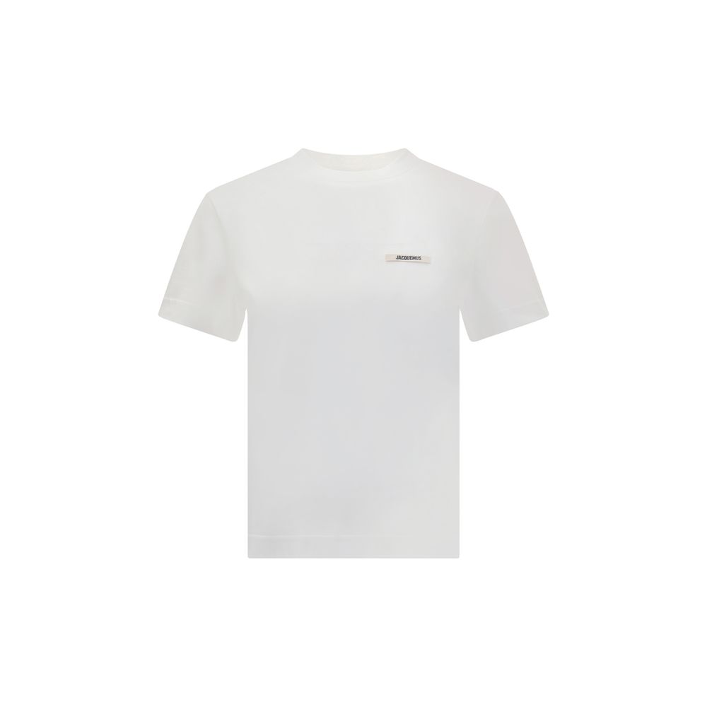 JACQUEMUS White Cotton T-Shirt