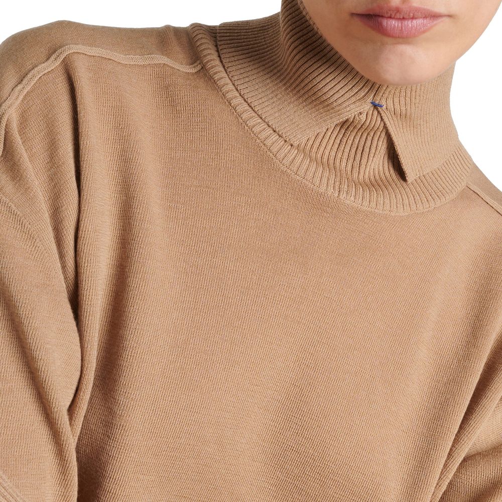 BURBERRY Beige Wool Sweatshirt