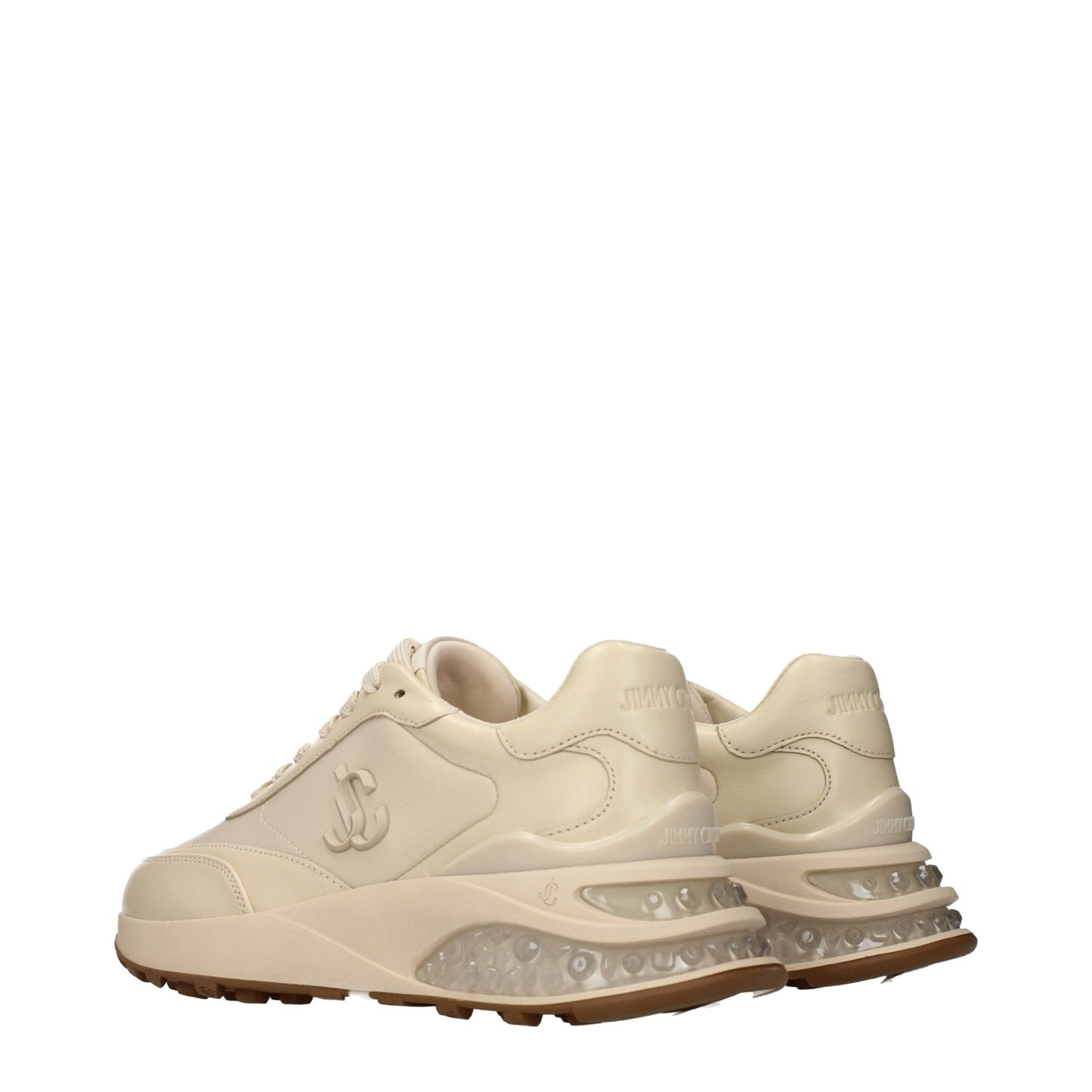 JIMMY CHOO Beige Chunky Sneakers