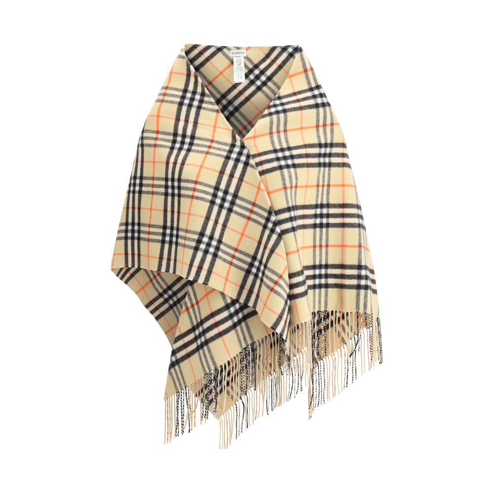 BURBERRY wool and cashmere Cape