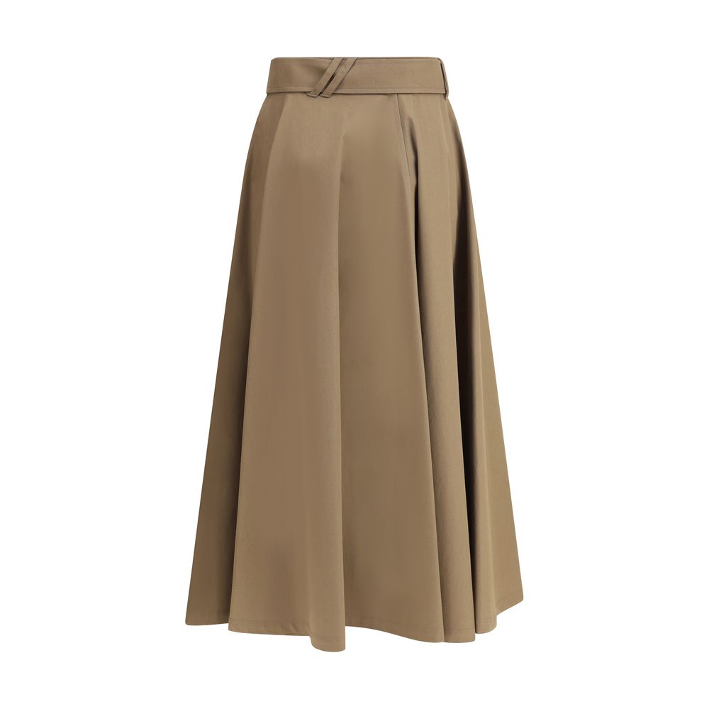 BURBERRY The Trench Midi Skirt