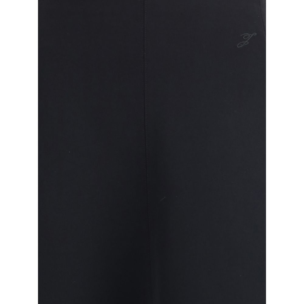 JACQUEMUS The black Jupe Triangle Skirt