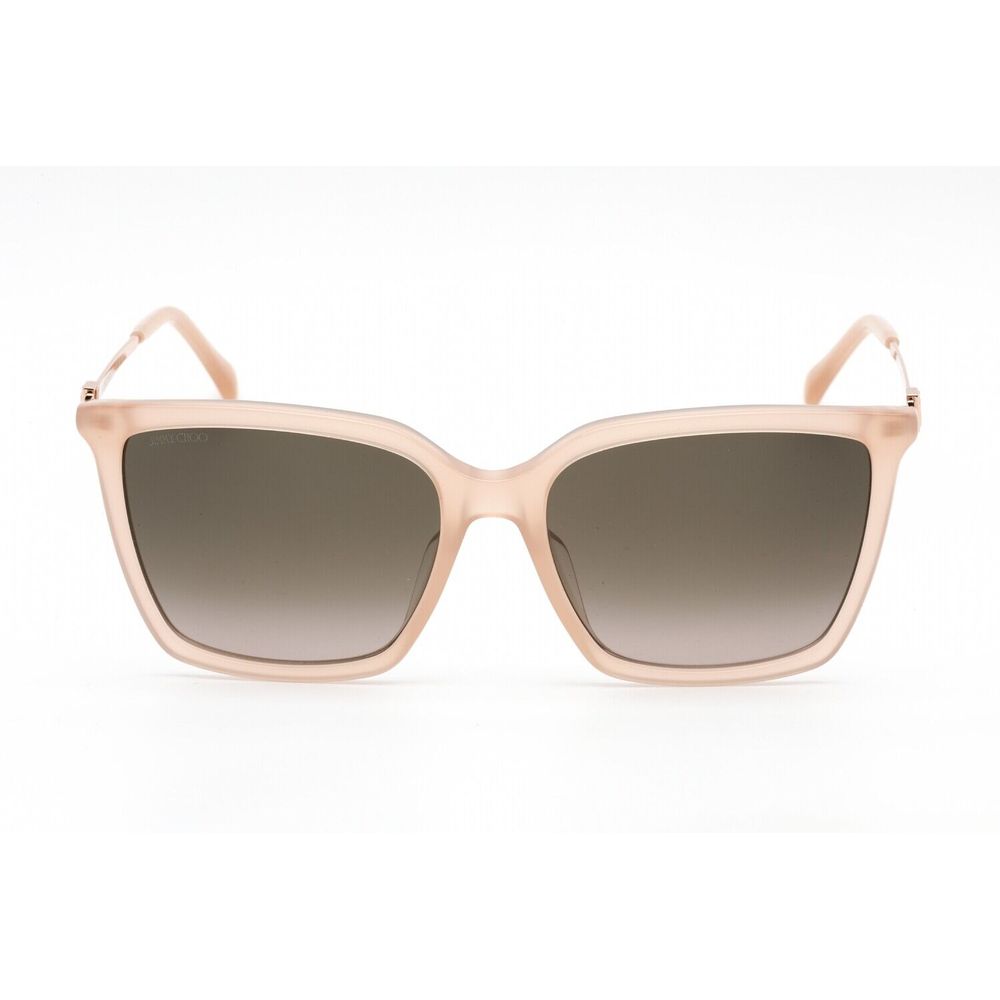 JIMMY CHOO Gold Metal Sunglasses