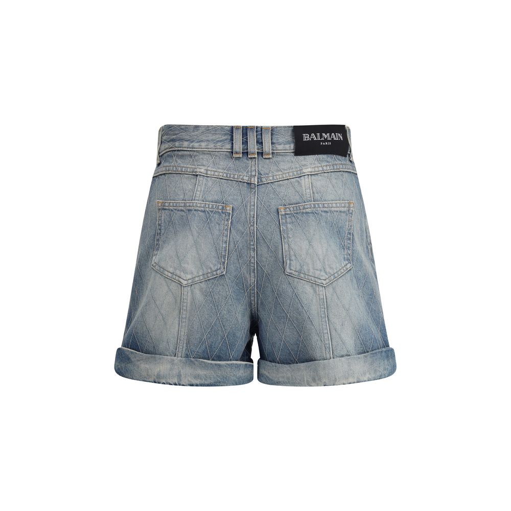 Balmain’s Denim Shorts