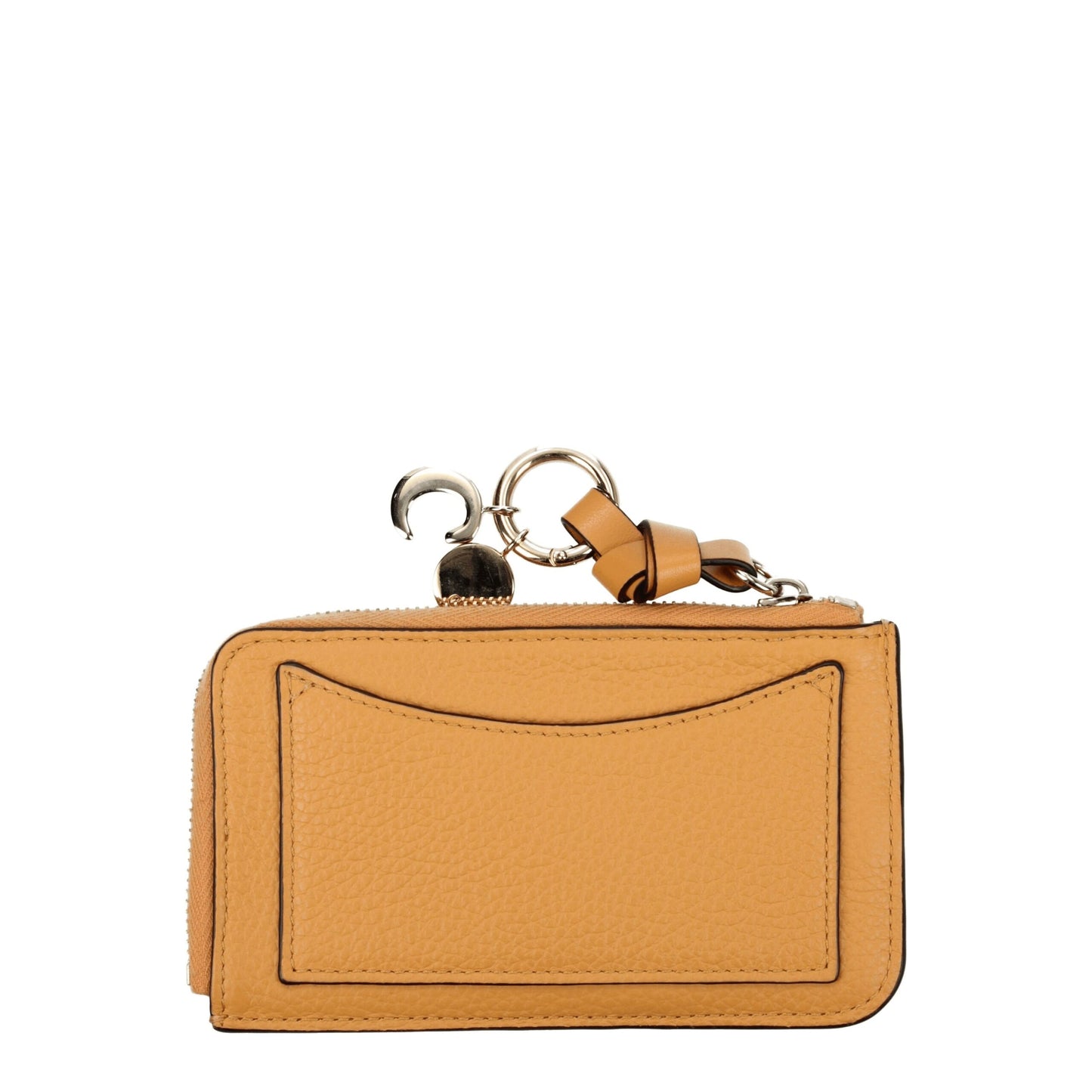 CHLOÉ Orange Leather Wallet