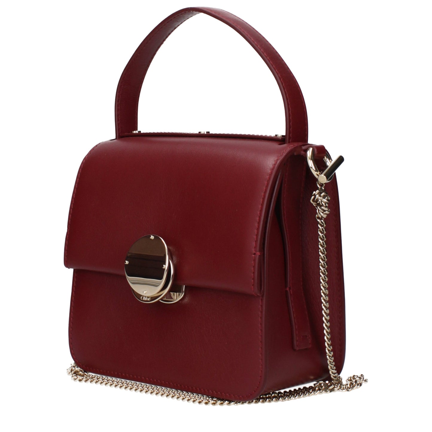 CHLOÉ Red Leather Handbag