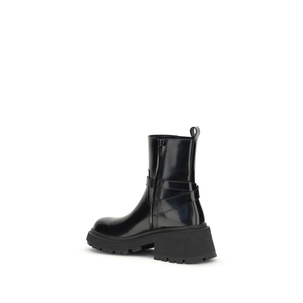 Jimmy Choo’s patent-leather Conny Ankle Boots