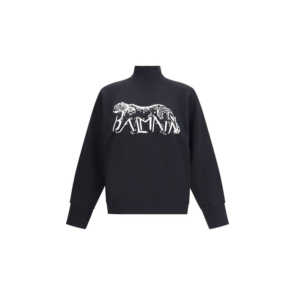BALMAIN The High-neck Sweatshirt