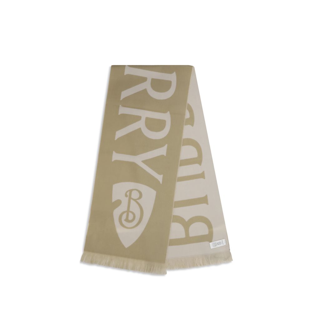 BURBERRY Beige Wool Scarf