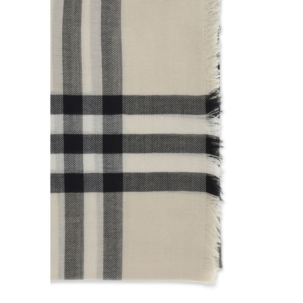 BURBERRY Multicolor Wool Scarf